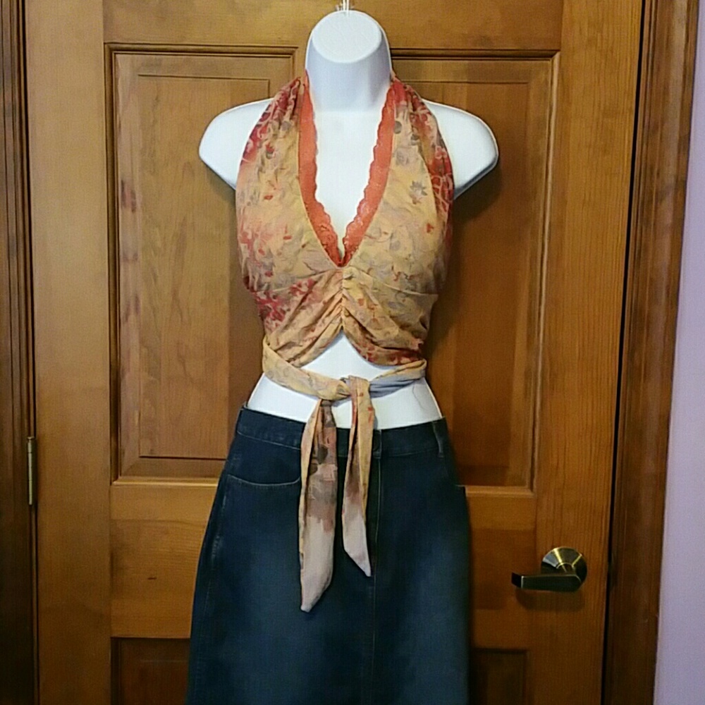Reversable halter top from LA boutique